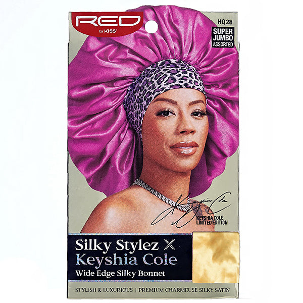 KEYSHIA COLE X Reversible Satin Bucket Hat-LUXURY