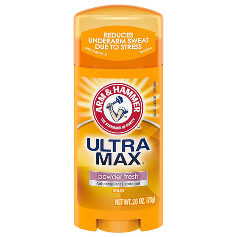 Arm & Hammer Ultra Max Antiperspirant Deodorant - Powder Fresh 2.6oz