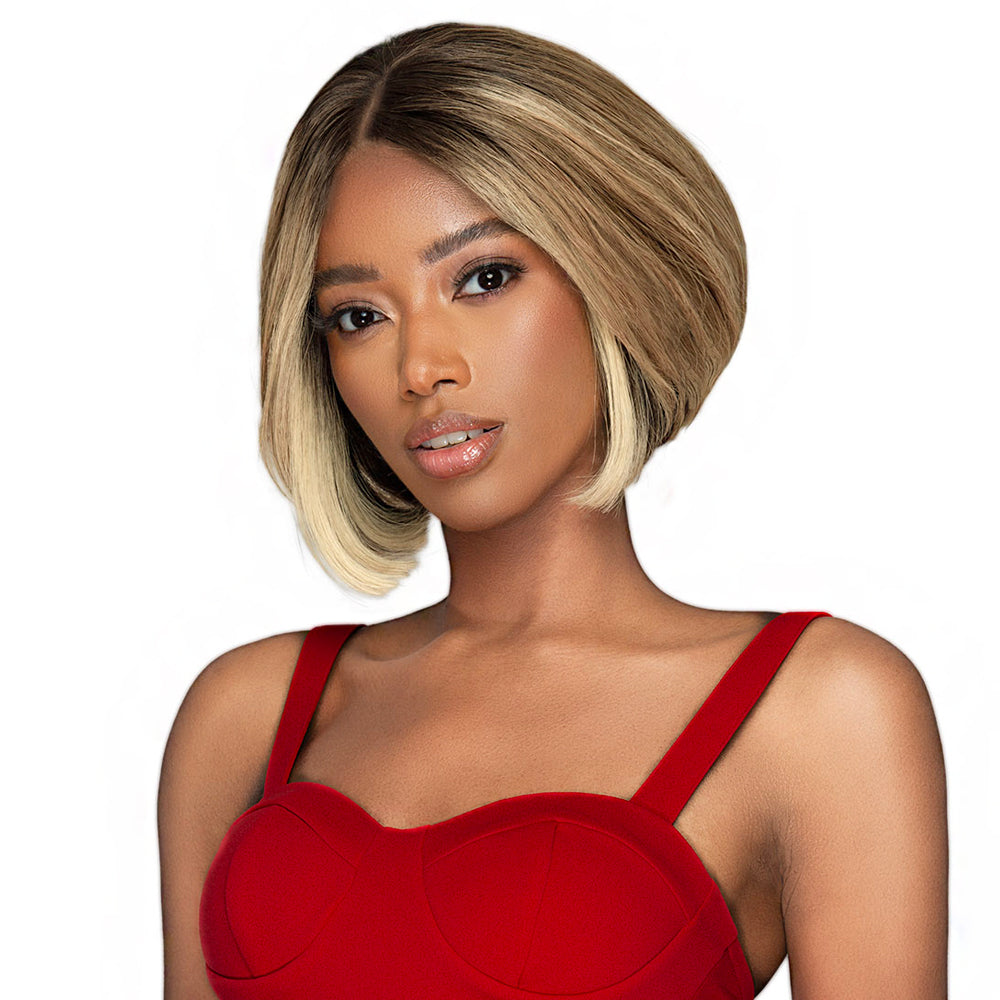 Bobbi Boss 100% Human Hair 13x4 Glueless HD Lace Wig - MHLF524 KAYLEE