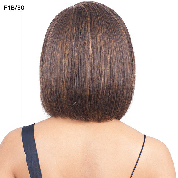 Bobbi Boss Human Hair Sleek Bob Lace Front Wig - MHLF405 HH FLORA