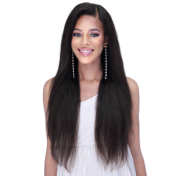 Bobbi Boss Human Hair Wet & Wavy 360 Lace Wig MHLF519L BRAELYNN 24