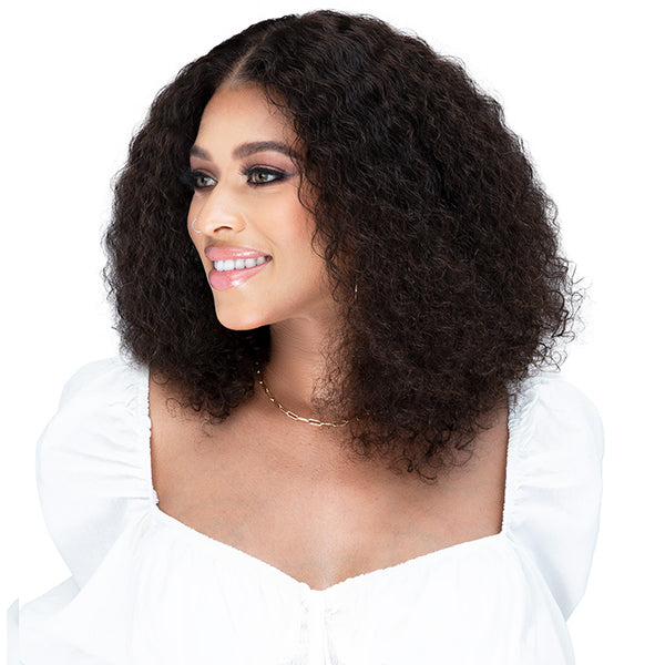 Bobbi Boss Human Hair Wet & Wavy HD Lace Frontal Wig - MHLF533 MADISON