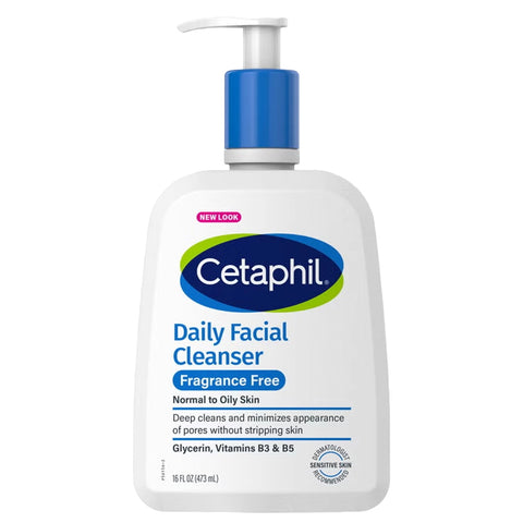 Cetaphil Daily Facial Cleanser Fragrance Free 16oz