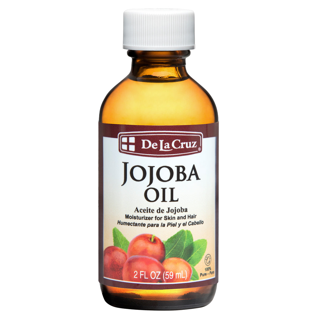 De La Cruz 100% Pure Jojoba Oil 2oz