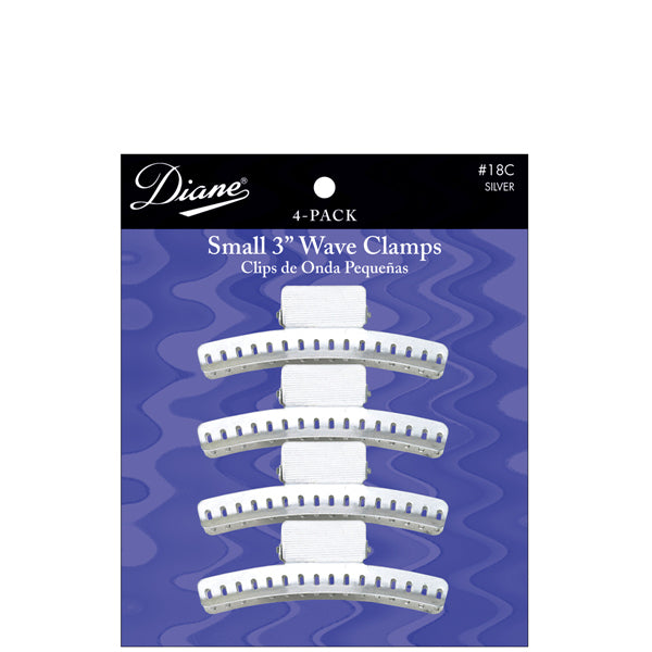 Diane #18C Aluminum Wave 3\" 4-Pack