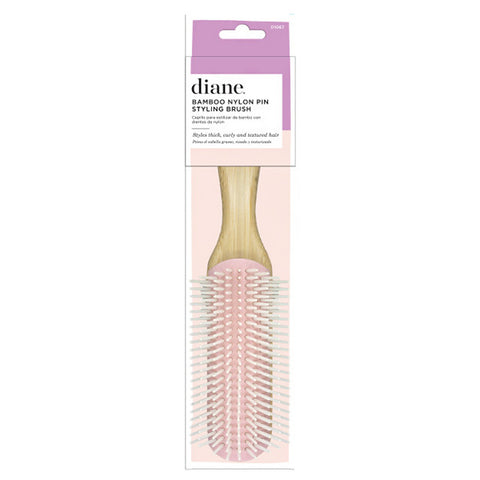 Diane D1067 Bamboo Nylon Pin Styling Brush