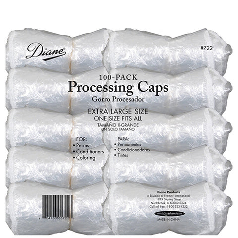 Diane #D722 100 Pack Processing Caps