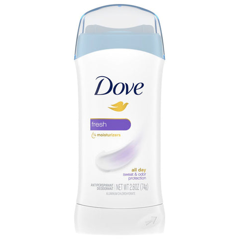 Dove Invisible Solid Antiperspirant Deodorant - Fresh 2.6oz