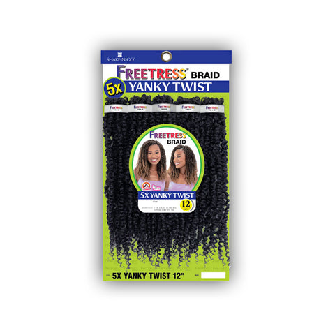 Freetress Synthetic Braid - 5X YANKY TWIST 12