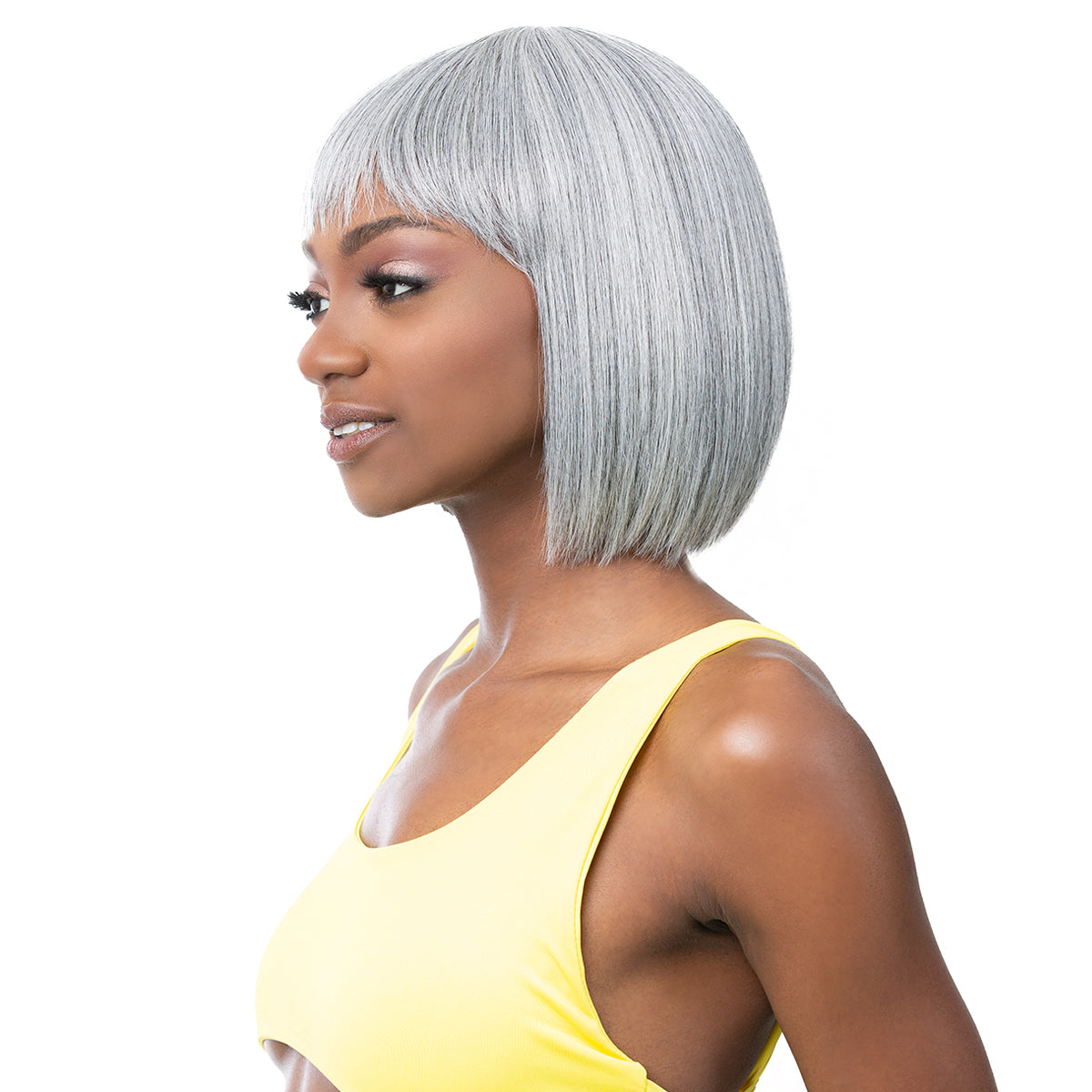 Its a wig Synthetic Wig - BOB BANG 10