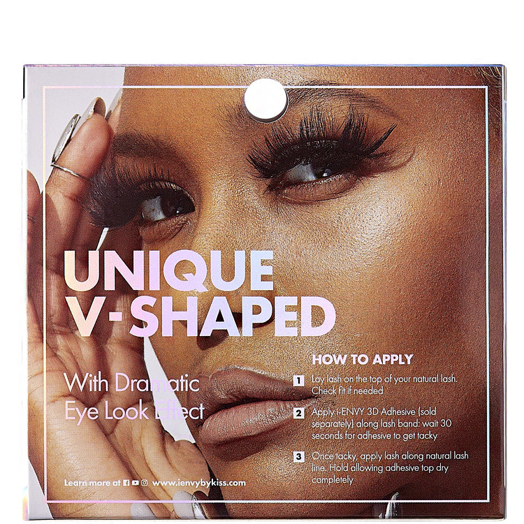 Kiss I-Envy IVXX V-Collection Sculpted Volume Booster Lashes