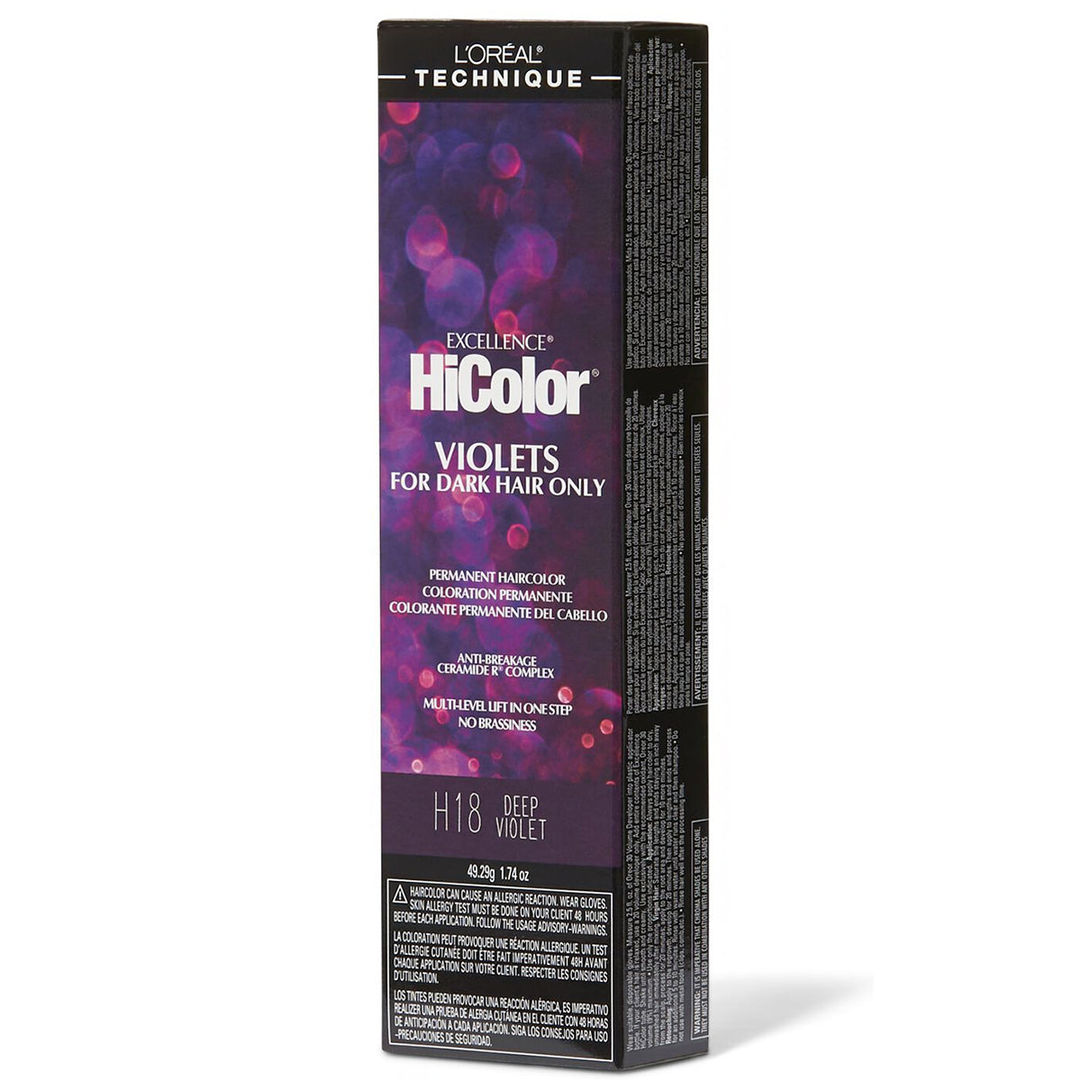 Loreal Excellence HiColor Violets Permanent Hair Color 1.74oz