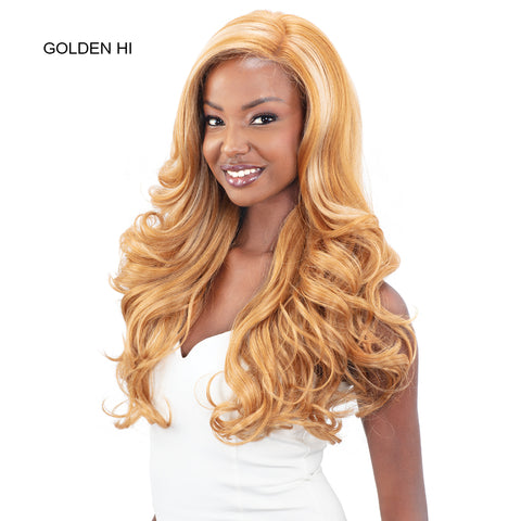 Mayde Beauty Synthetic Hair 13x6 Glueless HD Frontal Lace Wig - RIONA