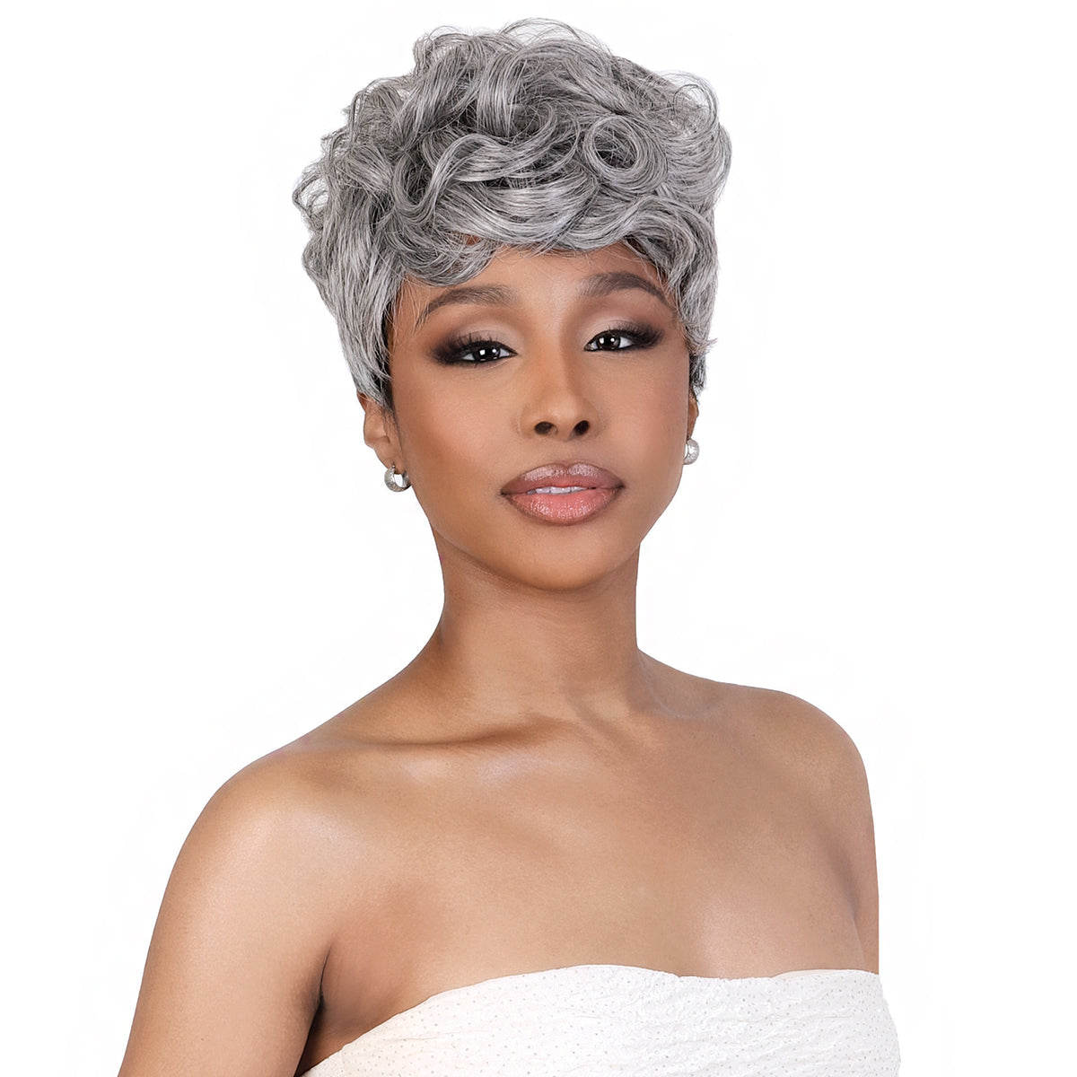 Motown Tress DayGlow Synthetic Hair Wig - PEARL