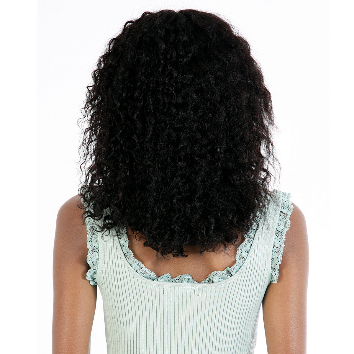 Motown Tress Remy Hair Wet & Wavy HD Deep Part Lace Wig - HPDP WET 16