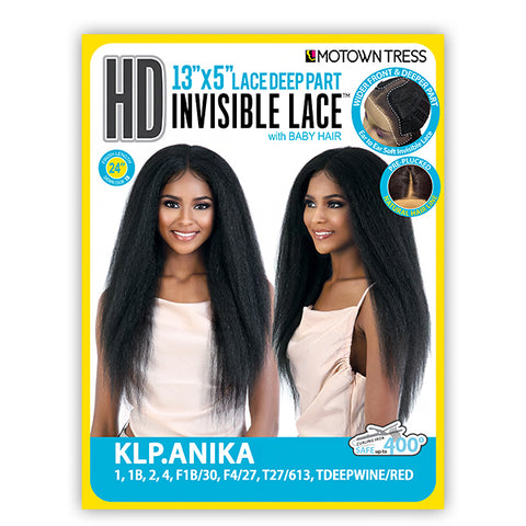 Motown Tress Synthetic Hair HD Invisible 13X5 Lace Wig - KLP ANIKA