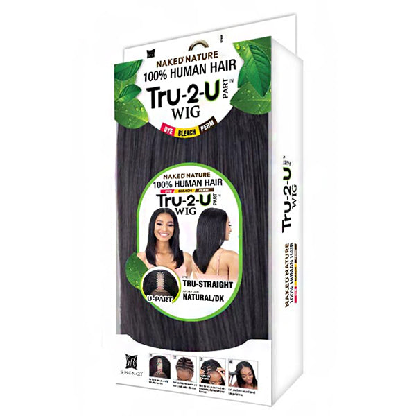 Naked 100% Human Hair Tru-2-U Part Wig - TRU STRAIGHT