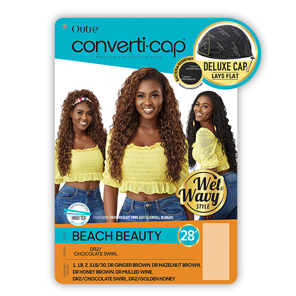 Outre Converti Cap Synthetic Hair Wig - BEACH BEAUTY