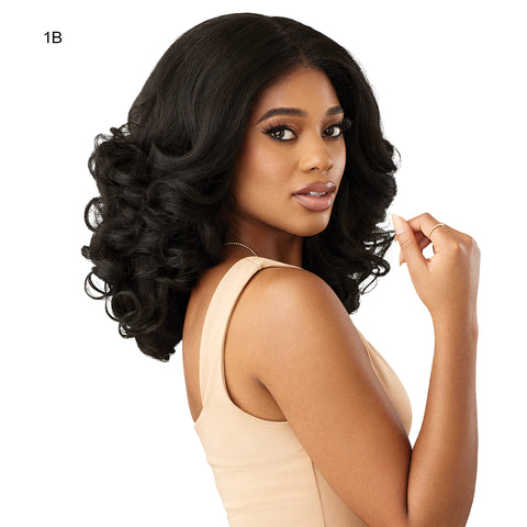 Outre Melted Hairline Kinky Soft Edges Synthetic Glueless HD Lace Front Wig - KINKYSOFT 2