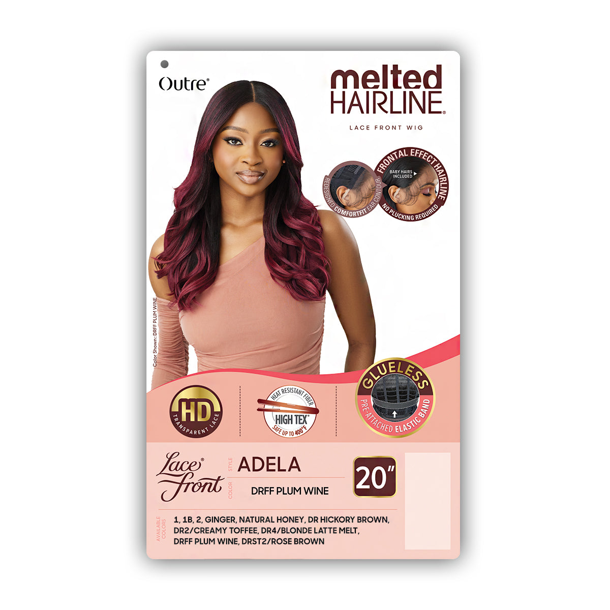 Outre Melted Hairline Synthetic Glueless HD Lace Front Wig - ADELA