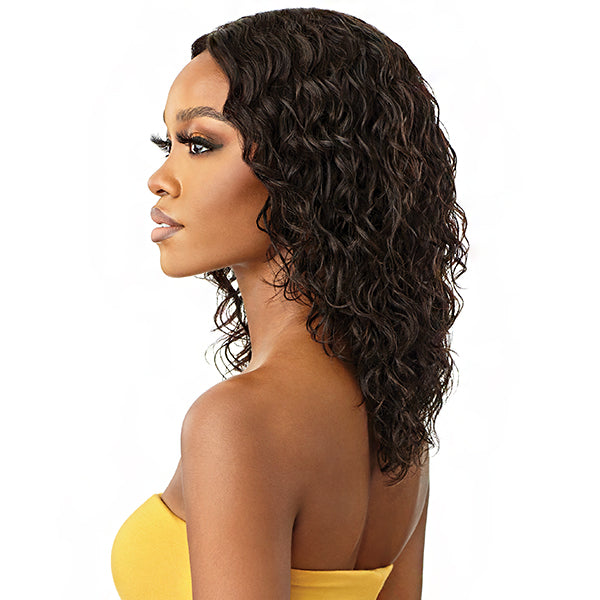 Outre The Daily Wig 100% Human Hair Lace Part Wig - HH DEEP CURL 16