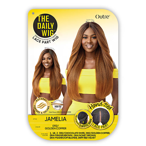 Outre The Daily Wig Synthetic Hair Lace Part Wig - JAMELIA