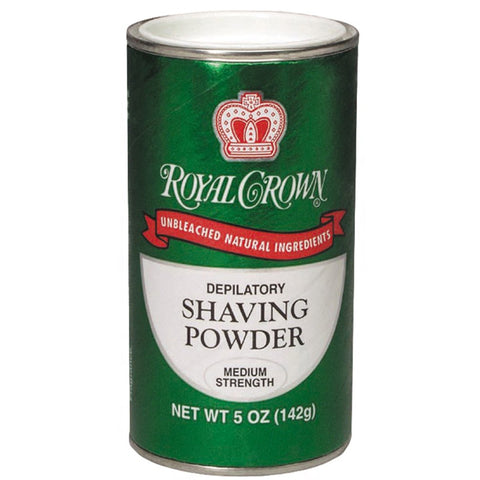 Royal Crown Depilatory Shaving Powder - Medium Strength 5oz