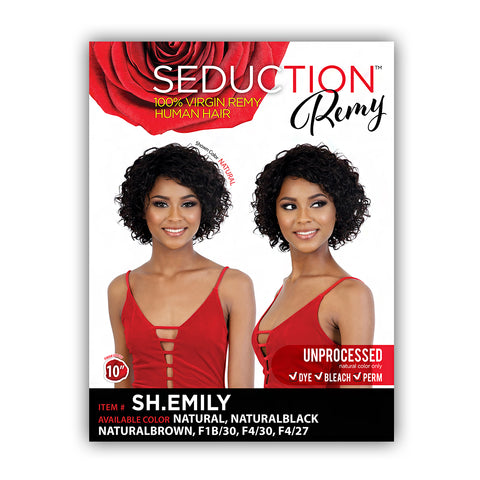 Seduction 100% Virgin Remy Human Hair Wig - SH EMILY