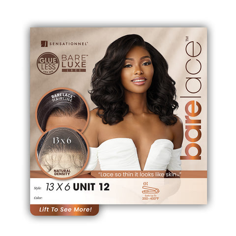 Sensationnel Barelace Synthetic Hair Glueless BARELUXE Lace Wig - 13X6 UNIT 12