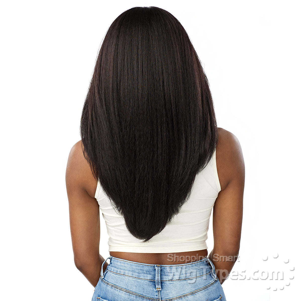 Sensationnel Curls Kinks & Co Synthetic Hair 13x6 Glueless HD Lace Wig - KINKY LAYERED BLOW OUT 22