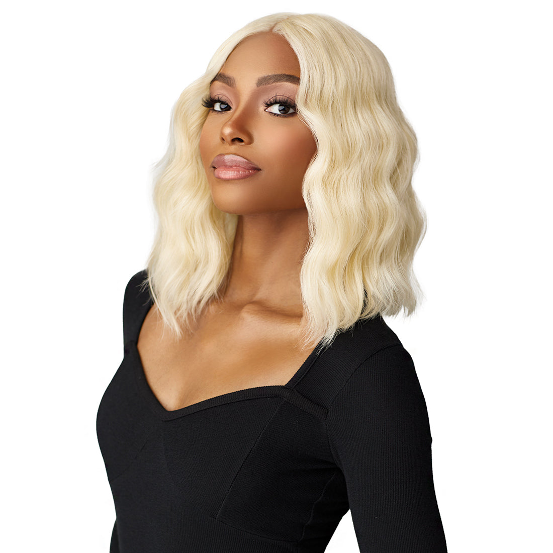 Sensationnel Synthetic Hair Butta Chic Bob Glueless HD Lace Front Wig - LOB UNIT 5