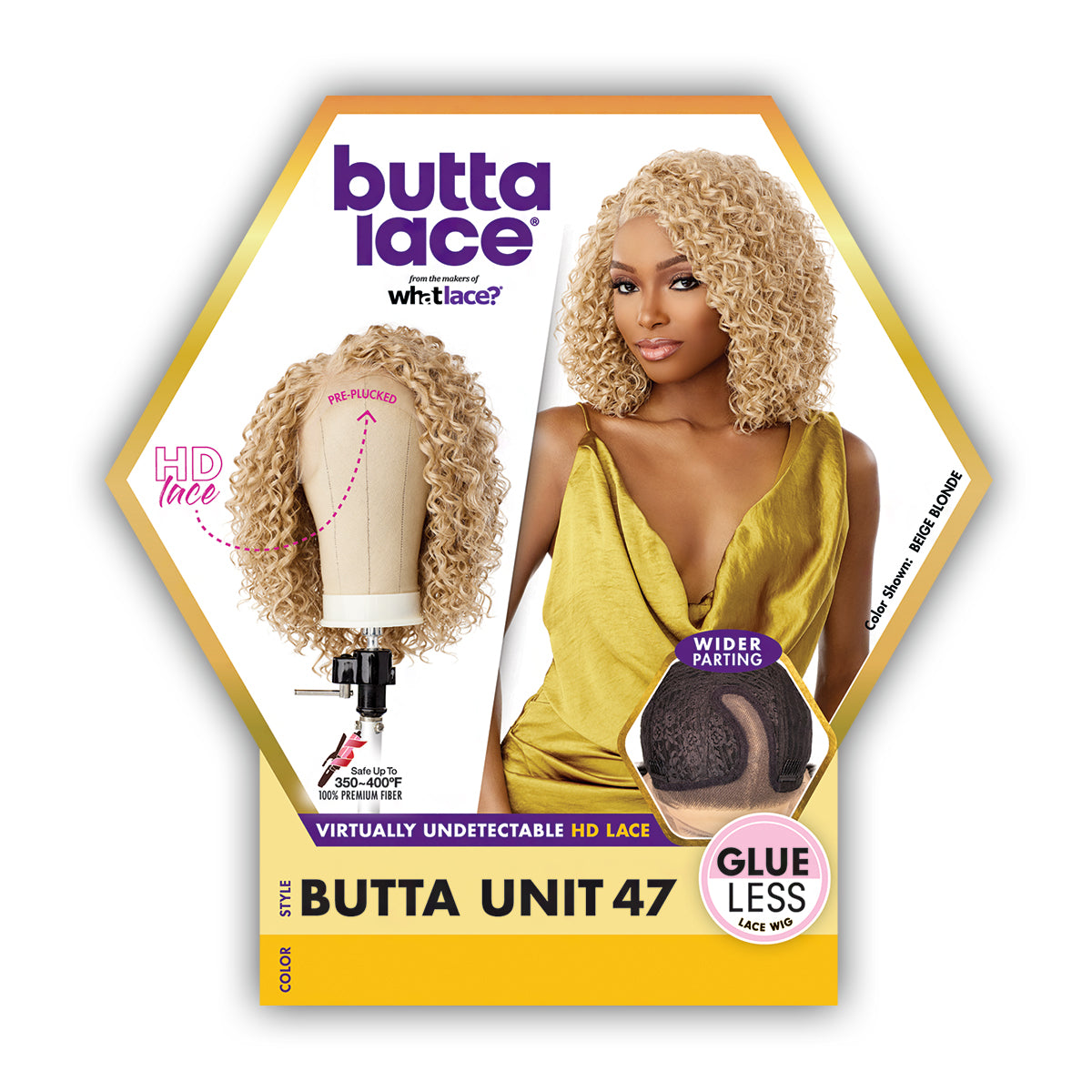 Sensationnel Synthetic Hair Butta Glueless HD Lace Front Wig - BUTTA UNIT 47