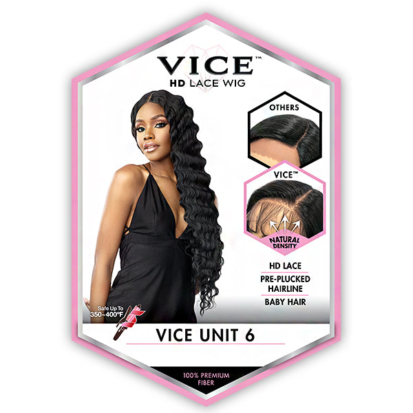 Sensationnel Synthetic Hair Vice HD Lace Front Wig - VICE UNIT 6