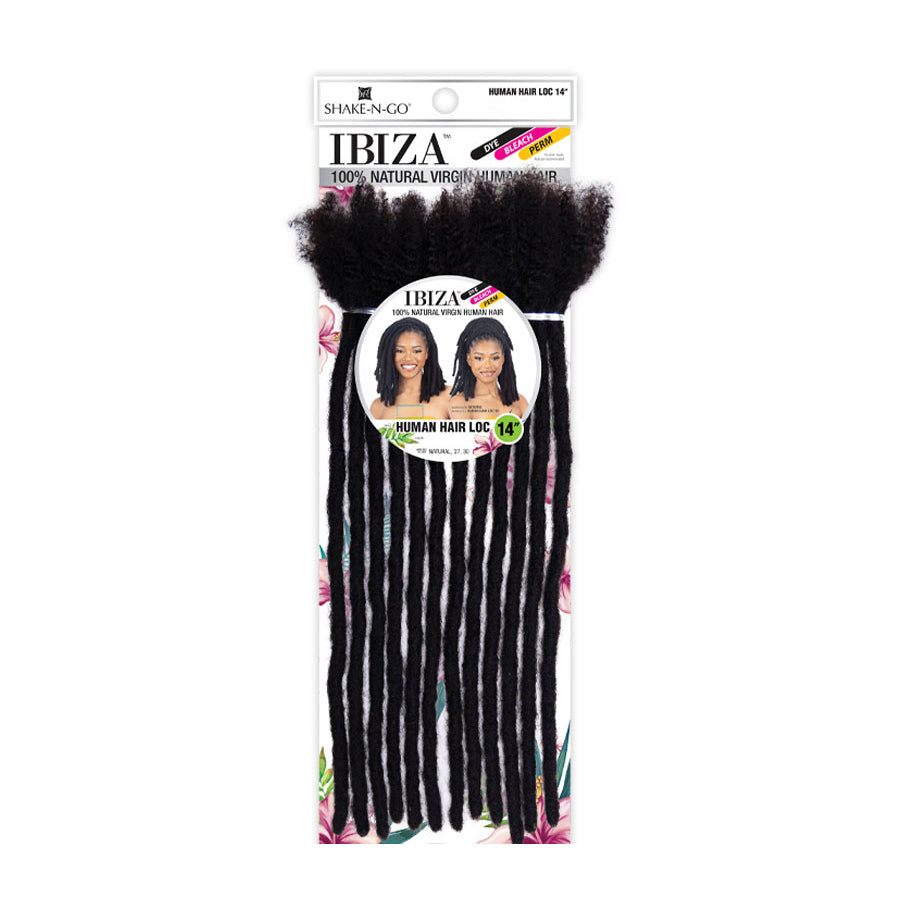 Shake N Go Ibiza 100% Natural Virgin Hair Braid - HUMAN HAIR LOC 14