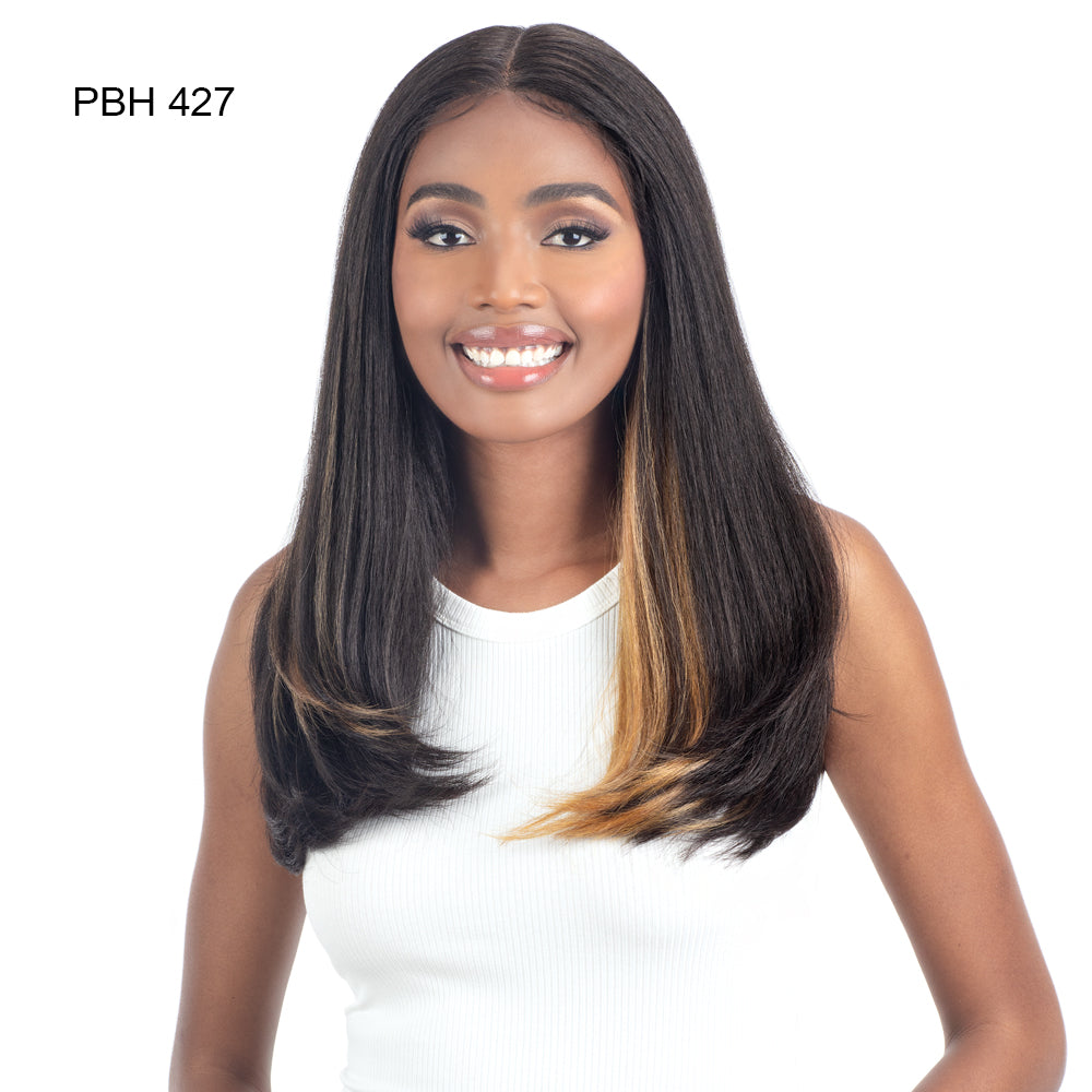 Shake N Go Snatched Synthetic Hair Glueless HD Lace Wig - SILK PRESS