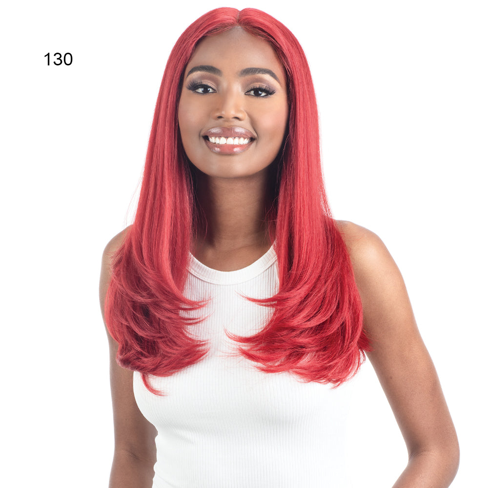 Shake N Go Snatched Synthetic Hair Glueless HD Lace Wig - SILK PRESS