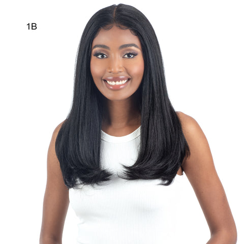 Shake N Go Snatched Synthetic Hair Glueless HD Lace Wig - SILK PRESS