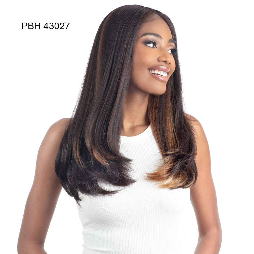 Shake N Go Snatched Synthetic Hair Glueless HD Lace Wig - SILK PRESS