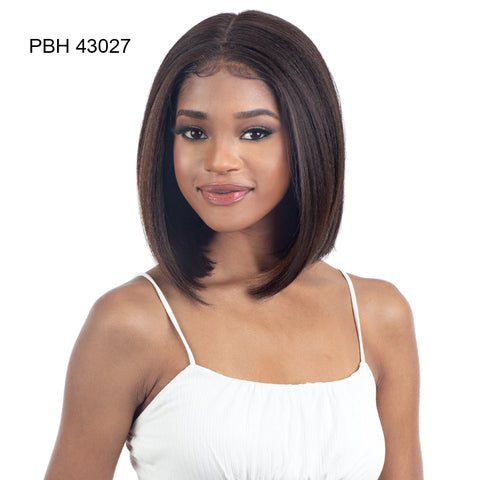 Shake N Go Snatched Synthetic Hair Glueless HD Lace Wig - SILK PRESS BOB