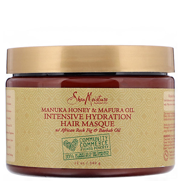 Shea Moisture Manuka Honey Mafura Oil Hydration Hair Masque 12oz