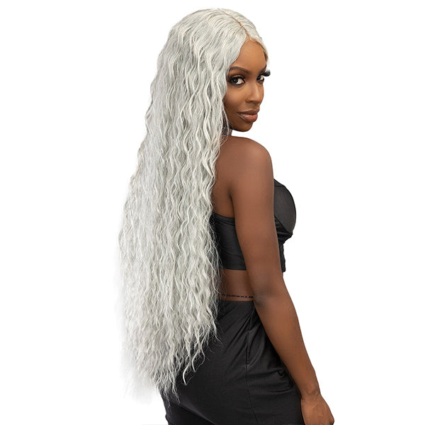 Janet Collection Remy Illusion X-Long Human Blend HD Lace Wig - EFUA