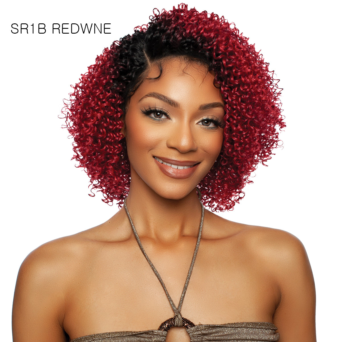 Mane Concept Red Carpet Synthetic Hair HD Lace Front Wig - RCHD283 SPRINGY CURLS