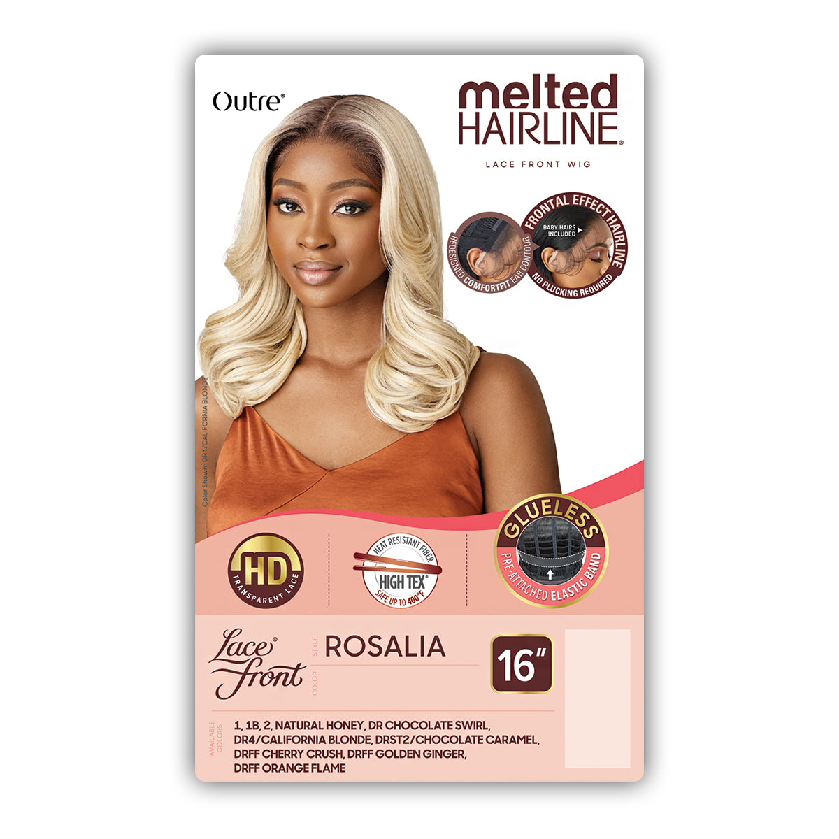 Outre Melted Hairline Synthetic Glueless HD Lace Front Wig - ROSALIA