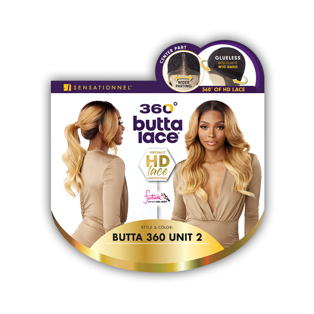 Sensationnel Synthetic Hair 360 Butta Glueless HD Lace Wig - BUTTA 360 UNIT 2